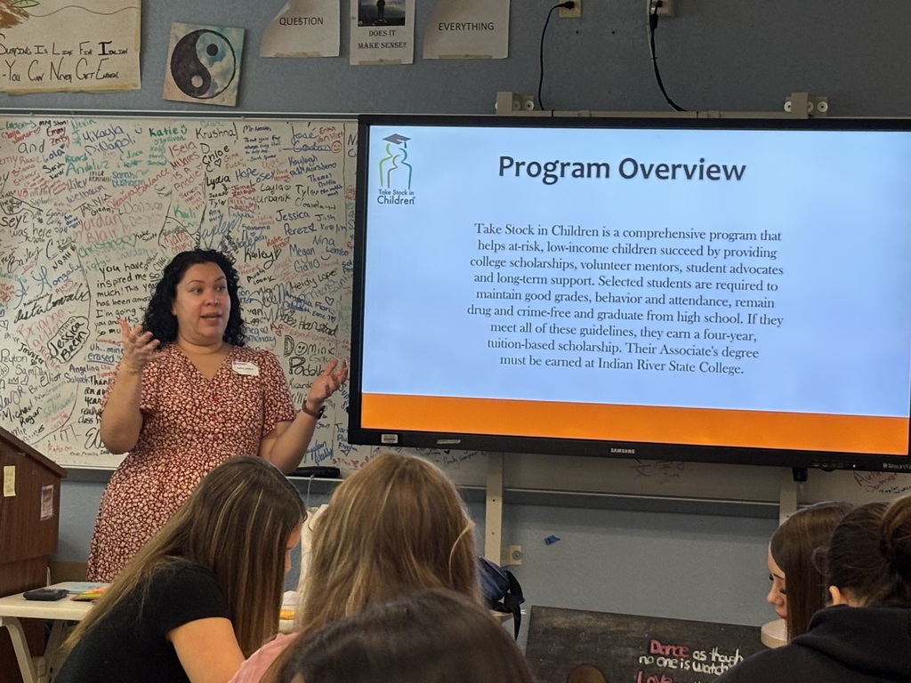 Karen Aldana of Take Stop in Children Guest Speaker @MCHS