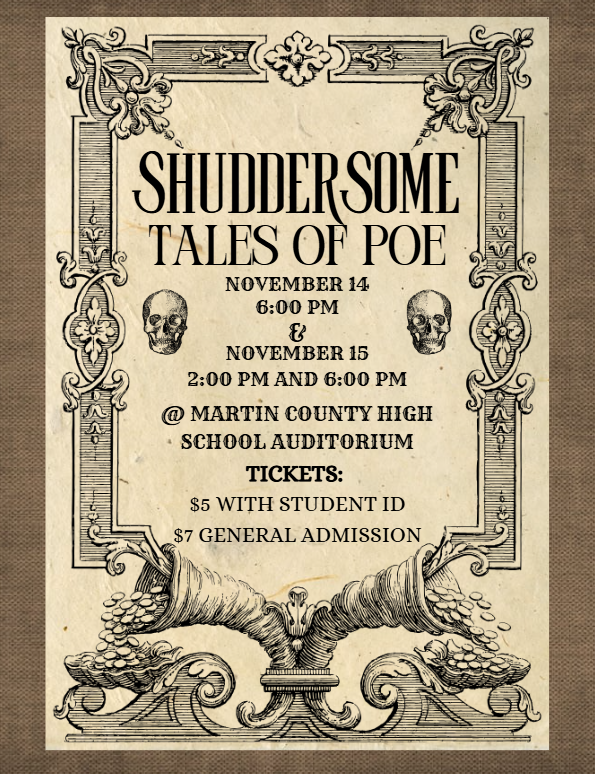 Shuddersome - Tales of Poe @MCHS