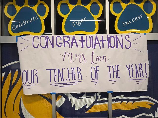 Chanda Leon - MCHS Teacher of the Year & Martin County School District Teacher of the Year