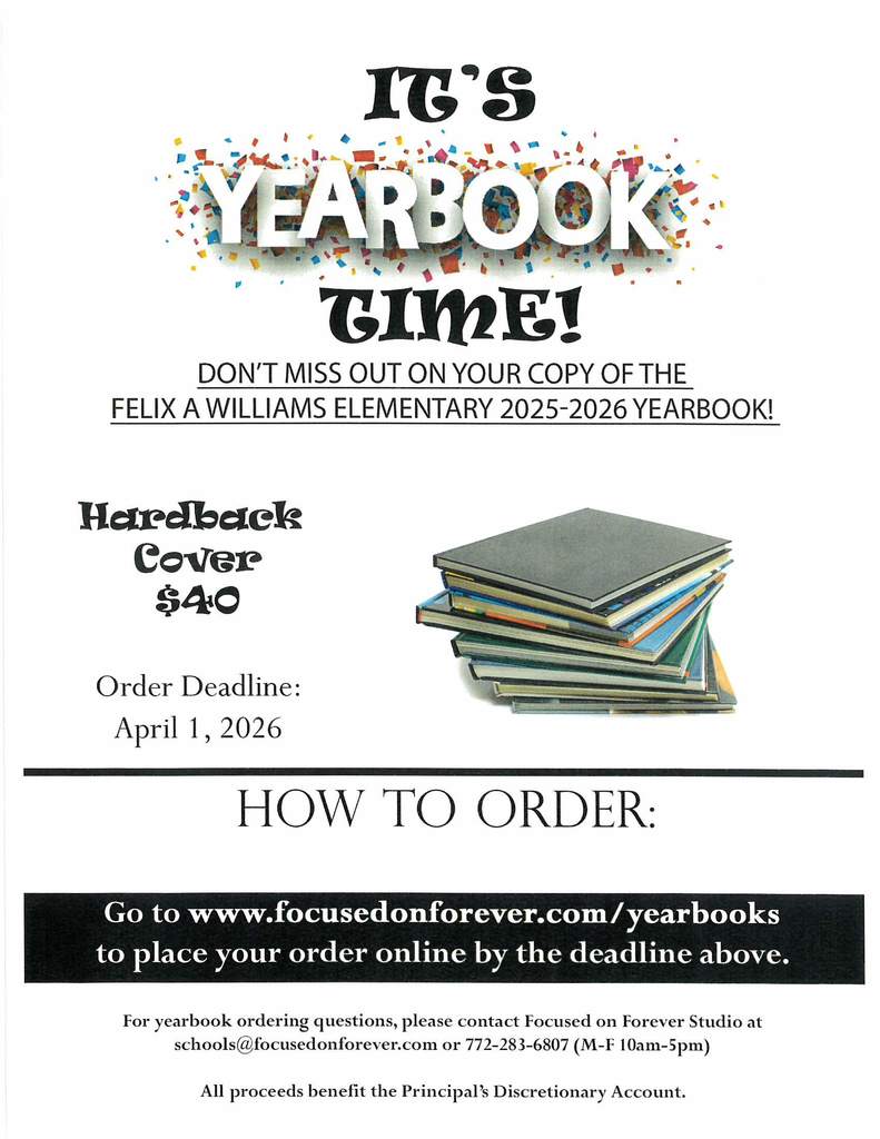Yearbook flyer 