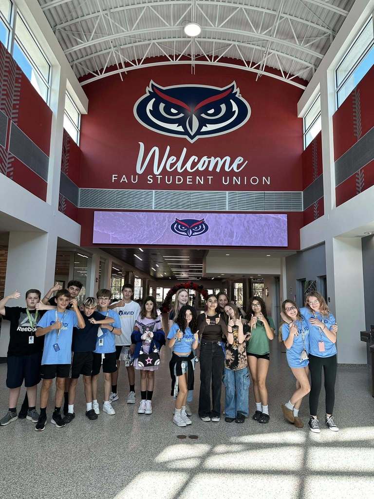 HOMS students visit FAU