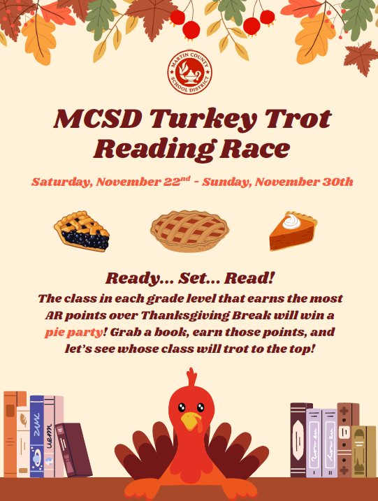 Reading challenge over break