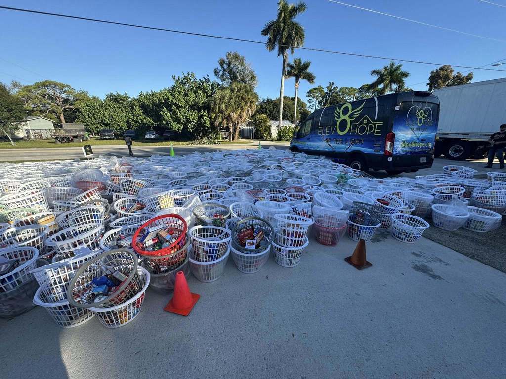 Elev8Hope turkey baskets