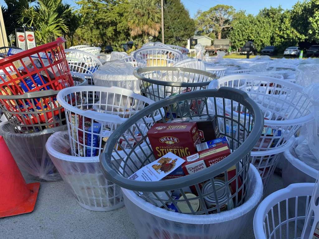 Elev8Hope turkey baskets