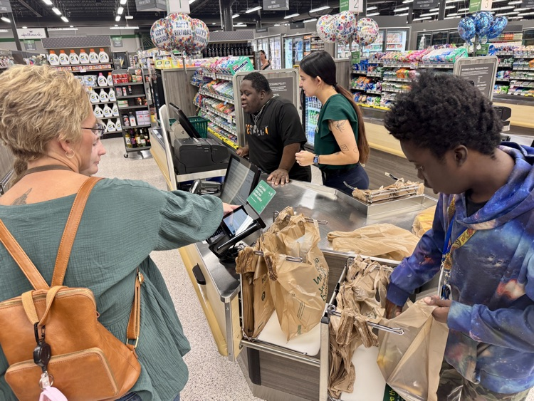 Martin SAILS students get behind the scenes tour of Publix
