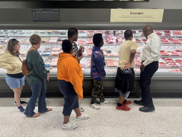 Martin SAILS students get behind the scenes tour of Publix