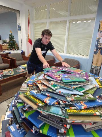 Book Tree Making @MCHS