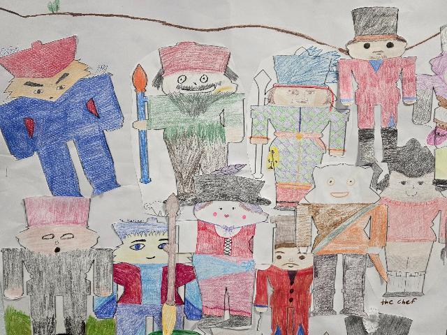 Chaucer's 'Pilgrim' Nutcrackers @MCHS