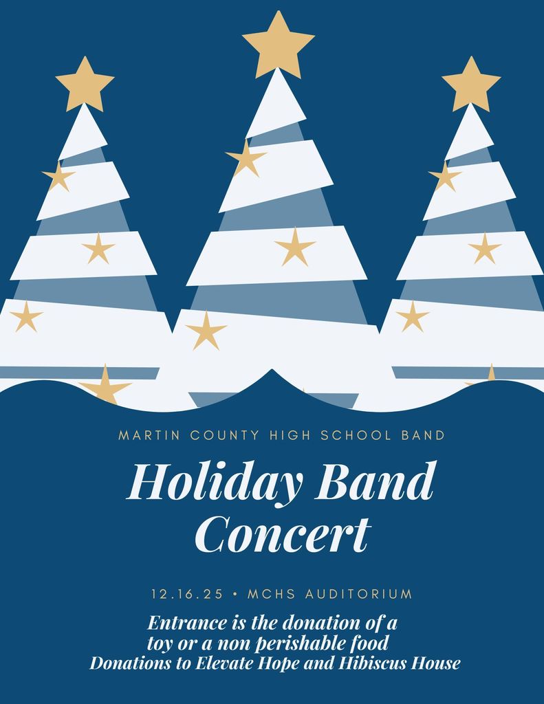 MCHS Holiday Band Concert 12-16-2025