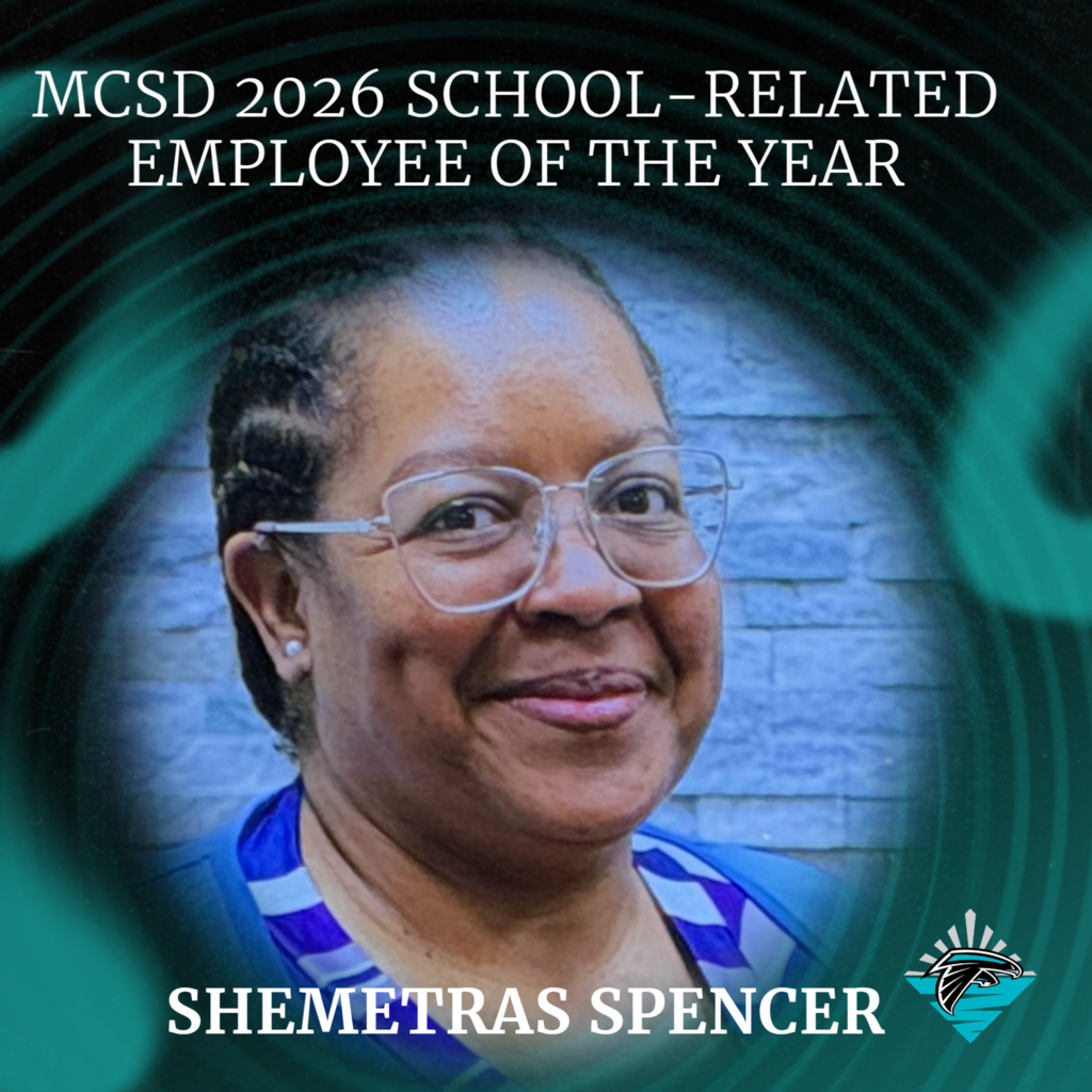 JBHS MCSD 2026 School-Related Employee of the Year