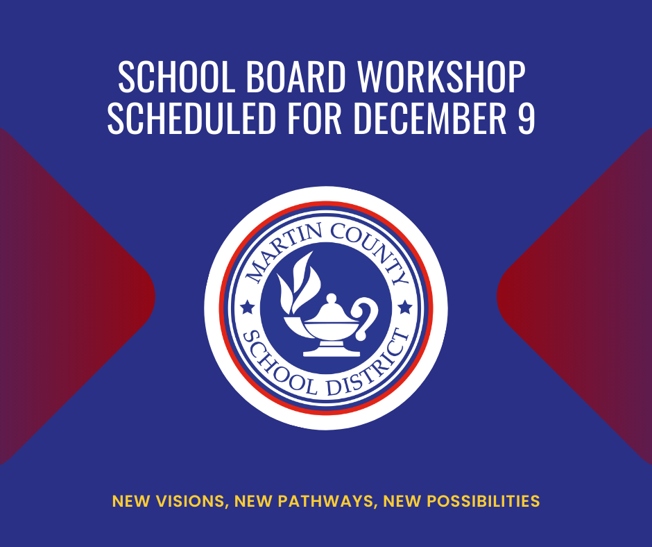 Board workshop scheduled for December 9