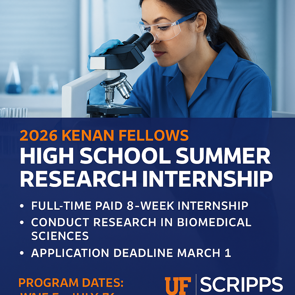 2026 Kenan Fellows High School Summer Research Internship