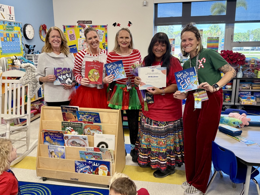 Ms. Boudreau MCSD Literacy Teacher of the Year