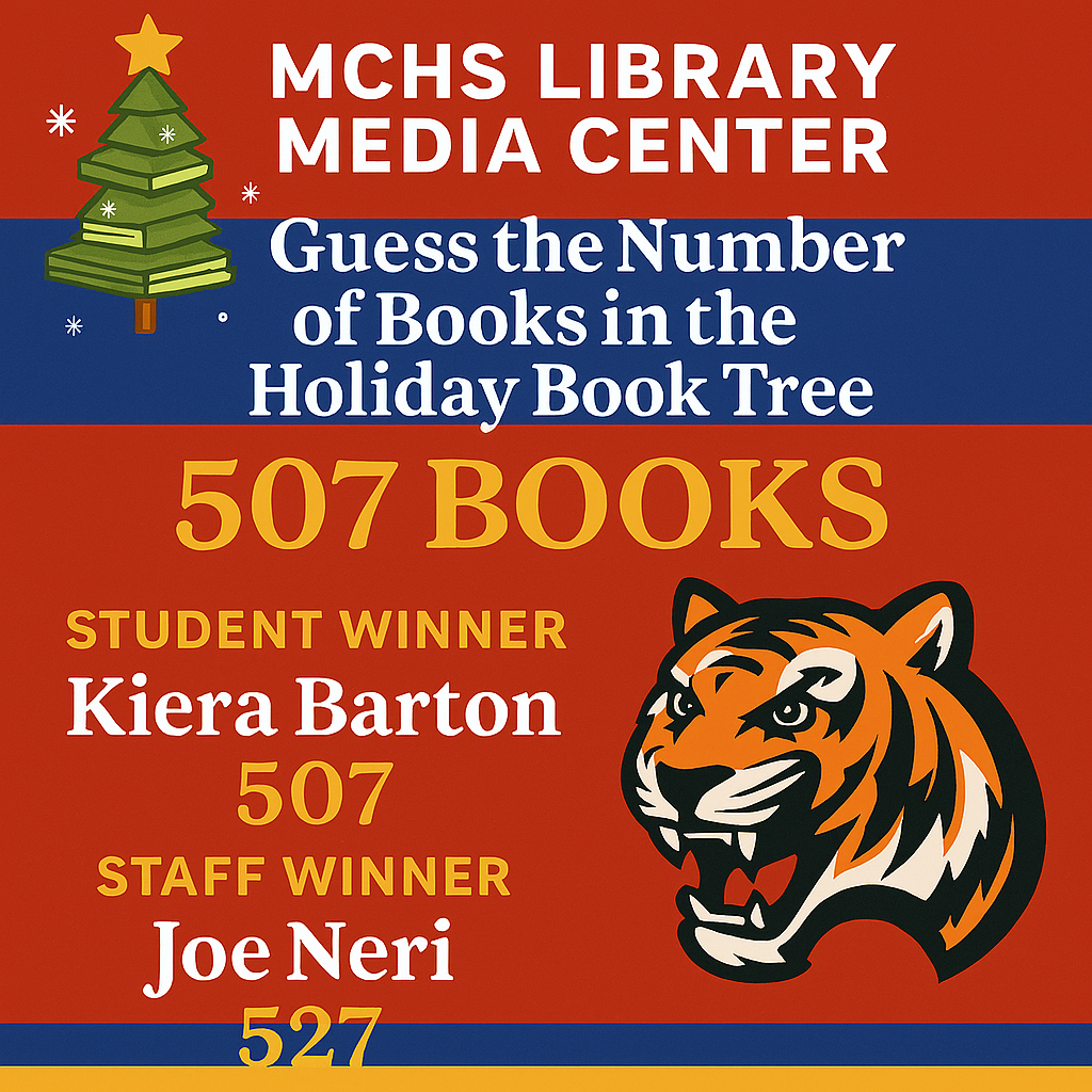 MCHS Holiday Book Tree