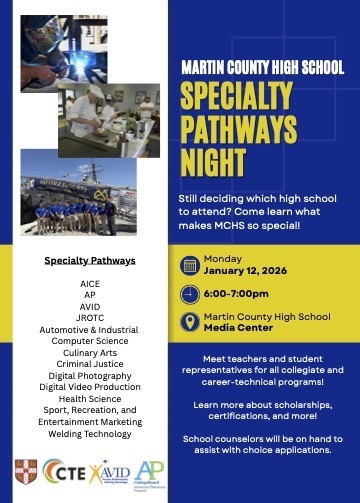 Specialty Pathways Night at MCHS