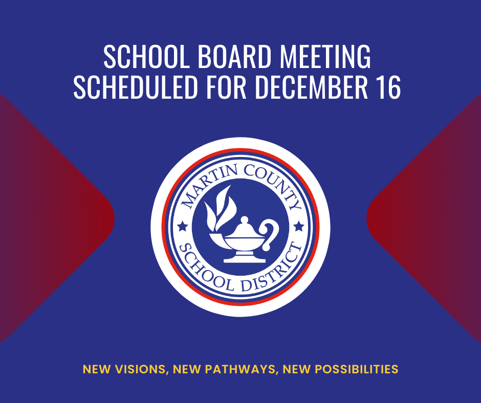School Board Meeting December 16