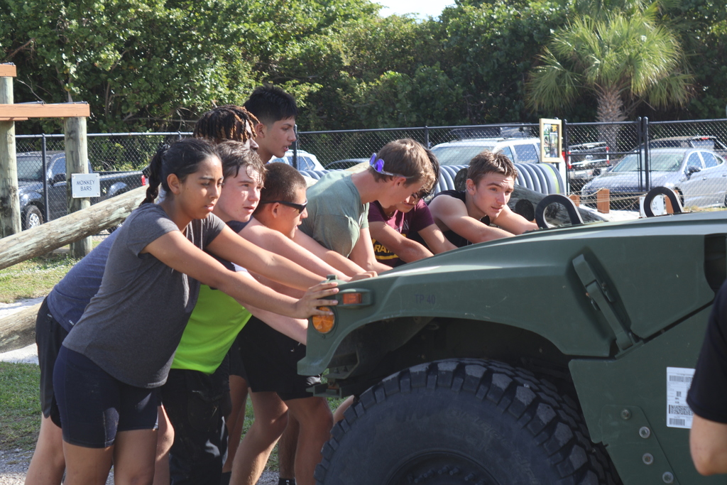 JROTC students compete in Rep. Brian Mast's fitness challenge