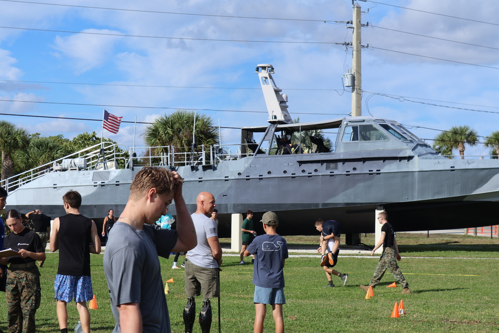 JROTC students compete in Rep. Brian Mast's fitness challenge