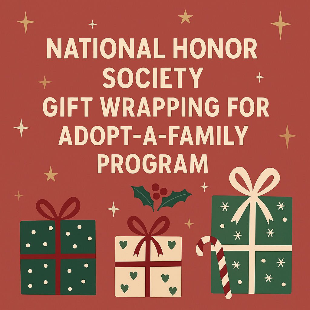 MCHS NHS Spreads Holiday Cheer