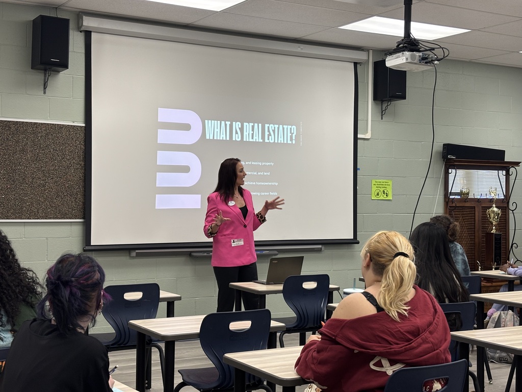 Guest Speaker at MCHS - Laurie Laramie