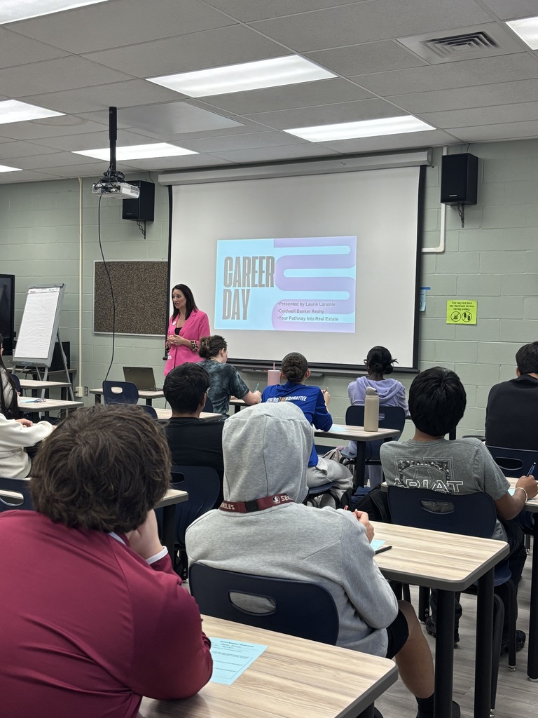 Guest Speaker at MCHS - Laurie Laramie