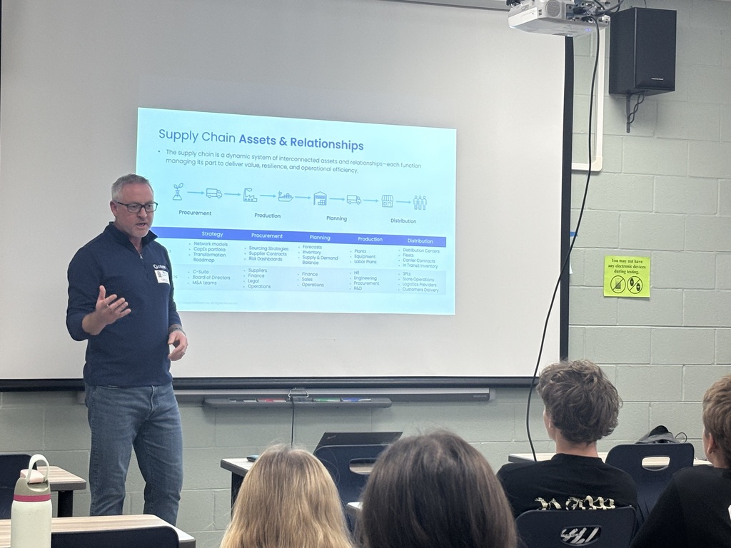 Guest Speaker at MCHS - Paul Webb