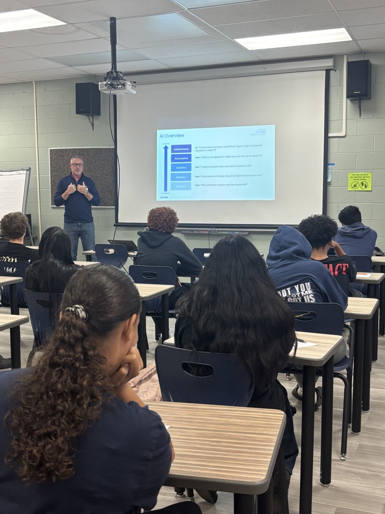 Guest Speaker at MCHS - Paul Webb