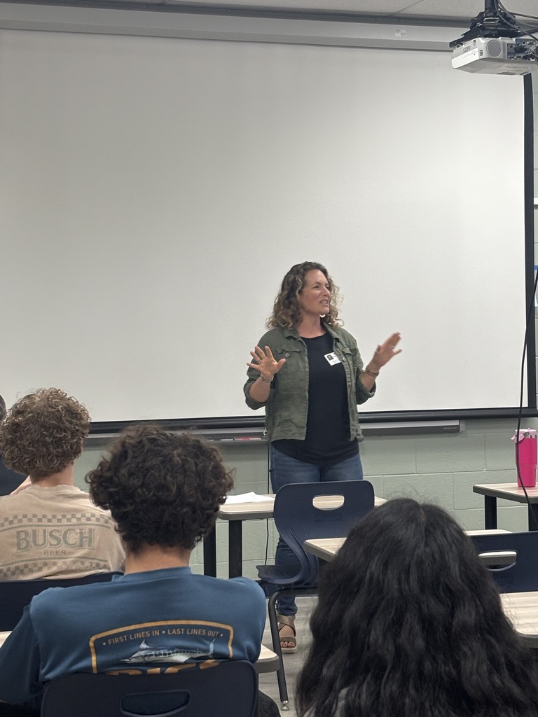 Guest Speaker at MCHS - Marie Webb