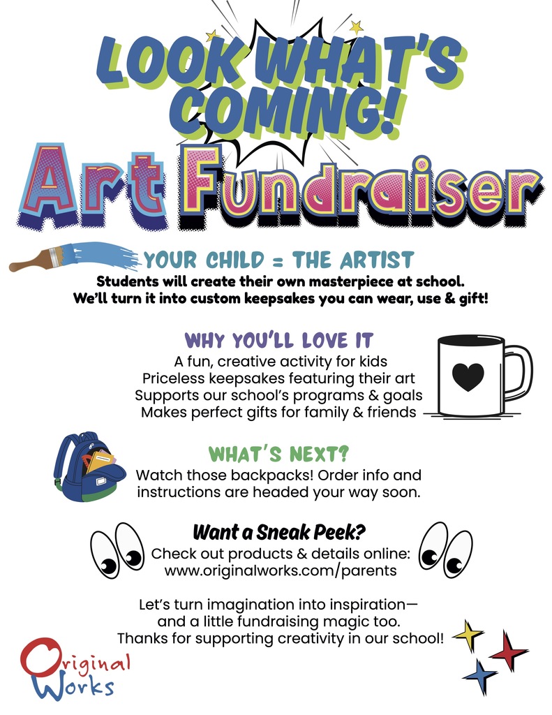 Look What's Coming! Art Fundraiser