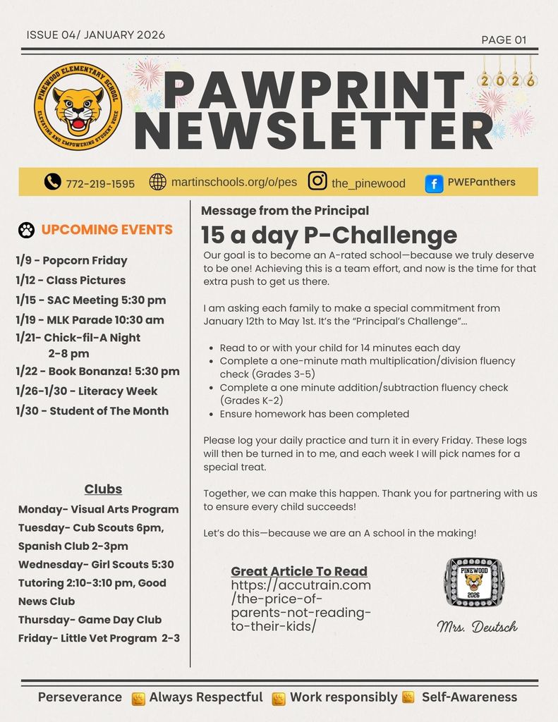Jan Newsletter p1