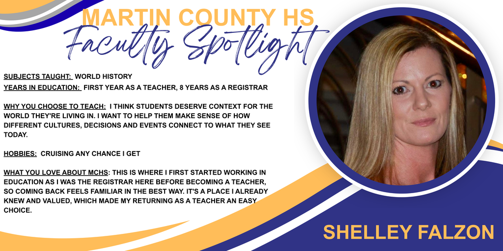 MCHS Faculty Spotlight - Shelley Falzon