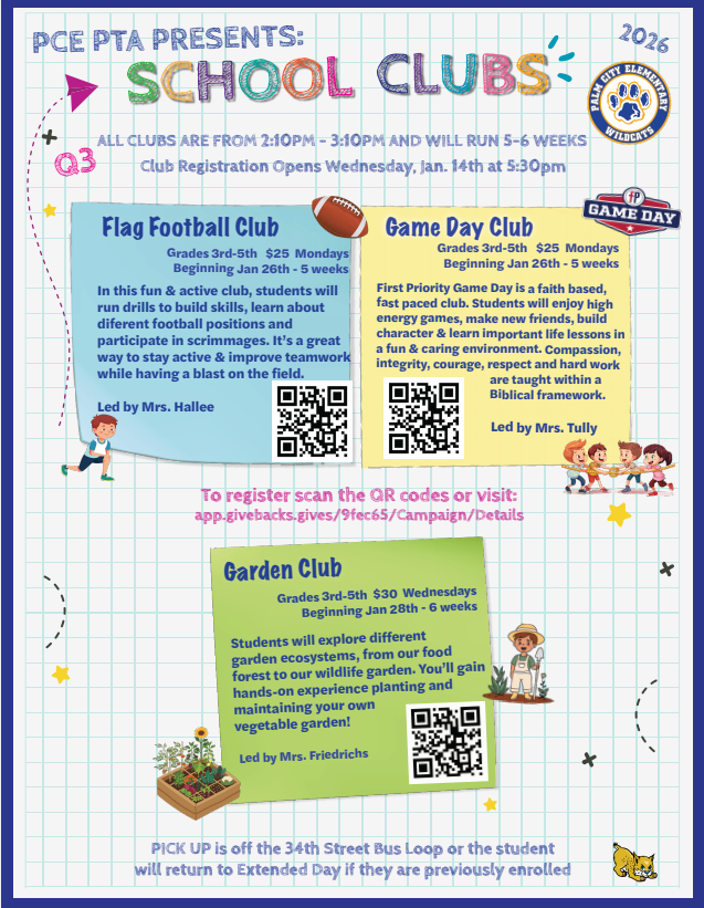 Q3 School Clubs