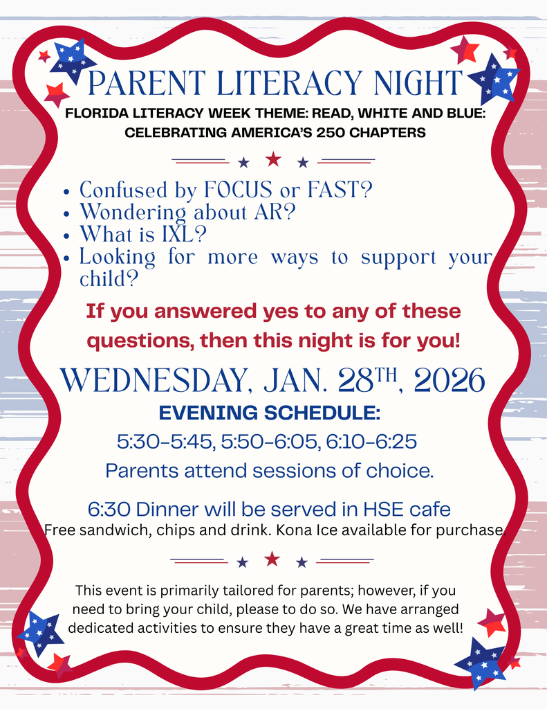 Parent Literacy Night English