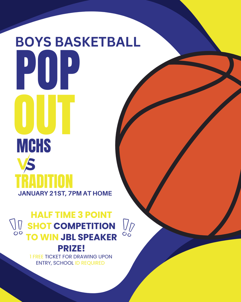 POP OUT Boys Basketball SENIOR Night - January 21, 2026