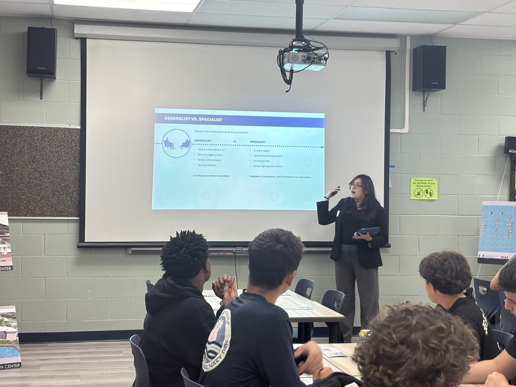 Guest Speaker at MCHS - Architects Design Collaborative LLC