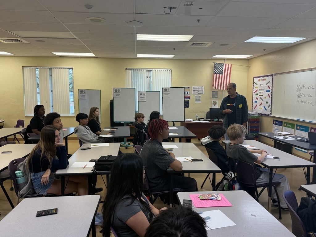 Middle school students learn how algebra is used in real world