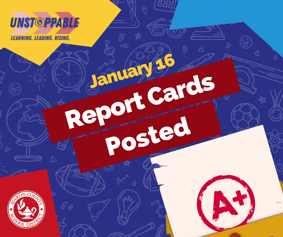 Report cards available Jan 16