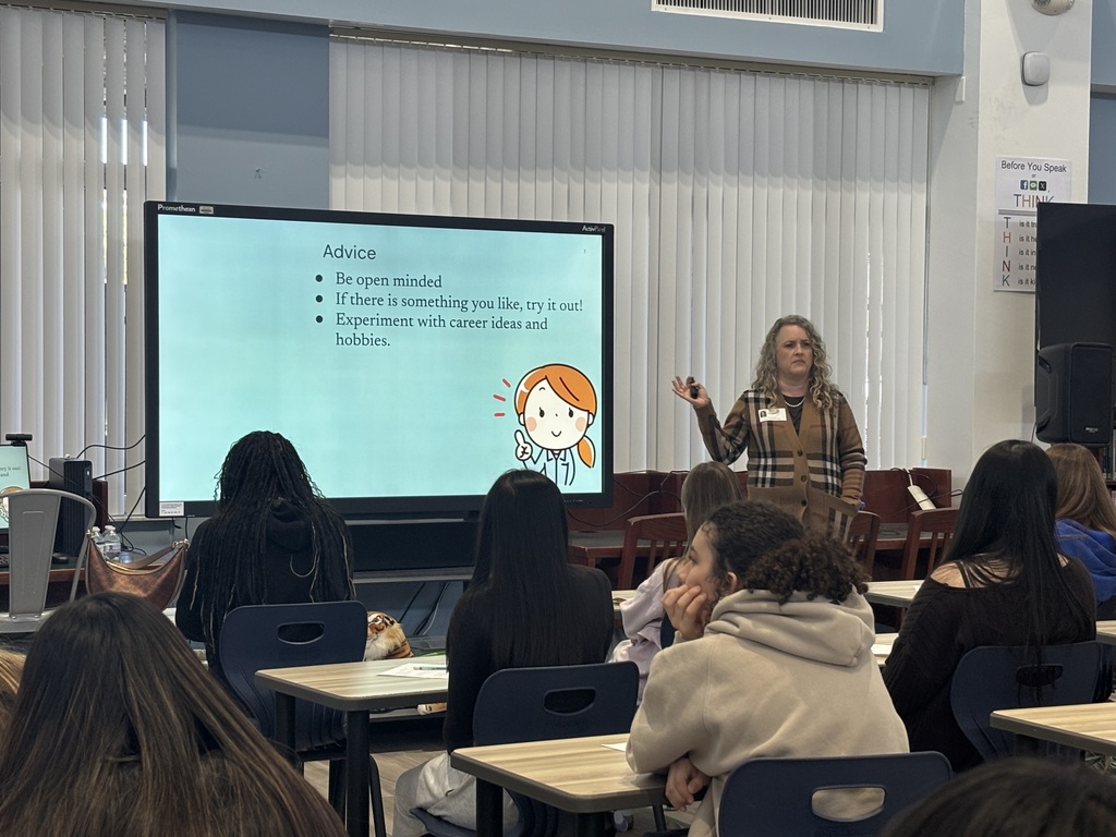 Guest Speaker at MCHS - Rosie Buzatu