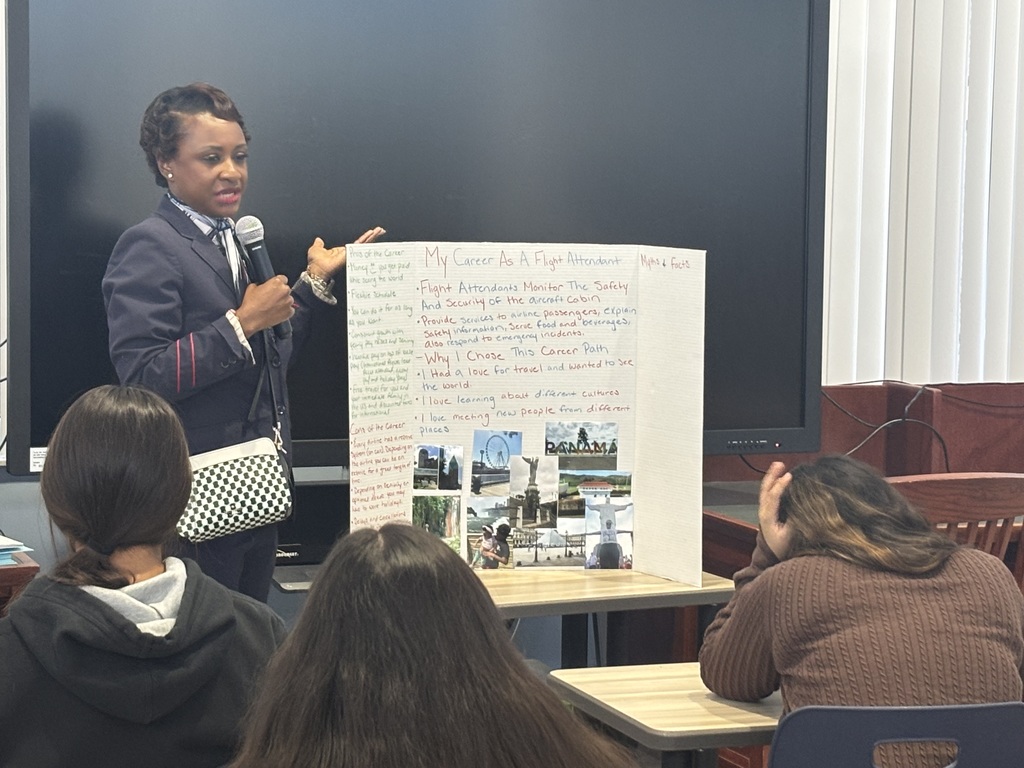 Guest Speaker at MCHS - Shana Fann