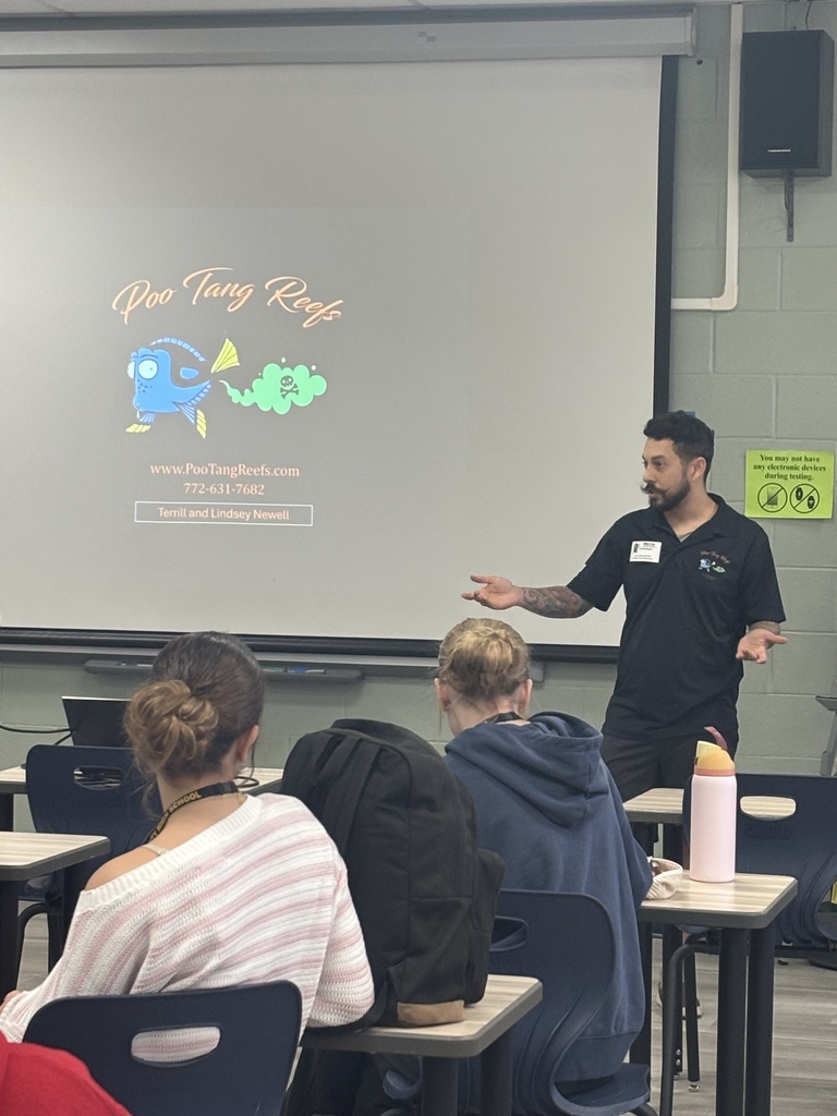 Guest Speaker at MCHS - Terrill Newell of Poo Tang Reefs