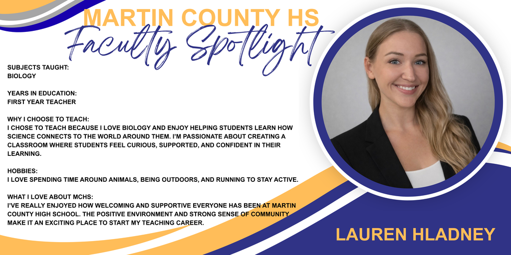 MCHS Staff Spotlight - Lauren Hladney