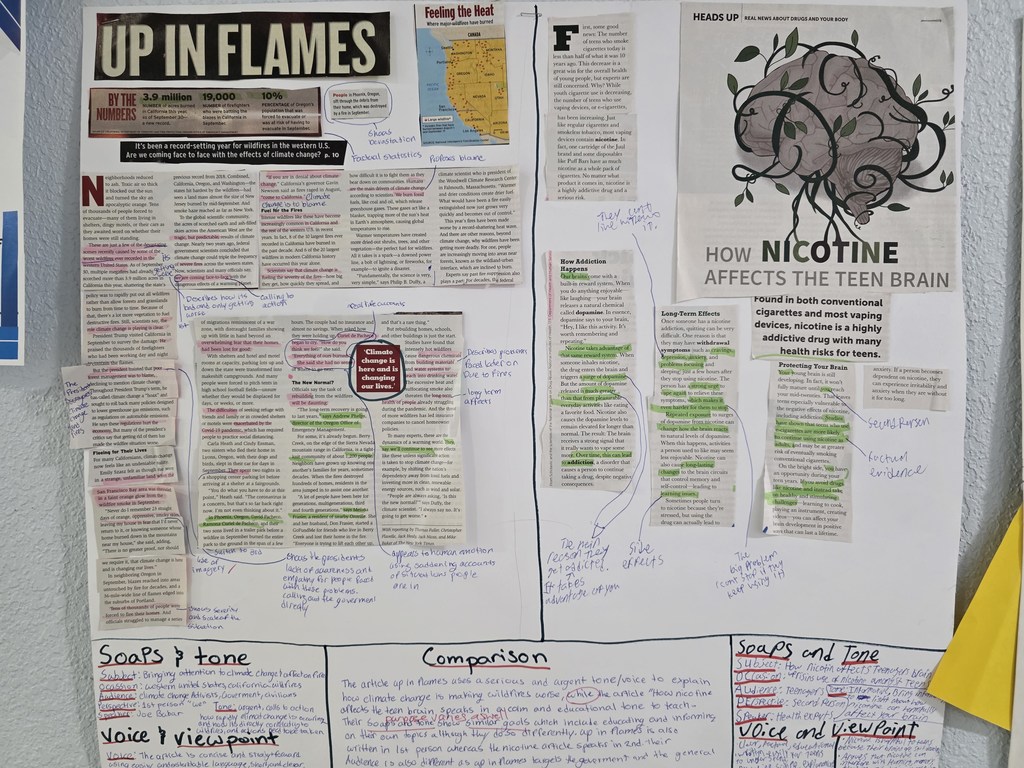 Critical Thinking in Action in AICE English Language @MCHS