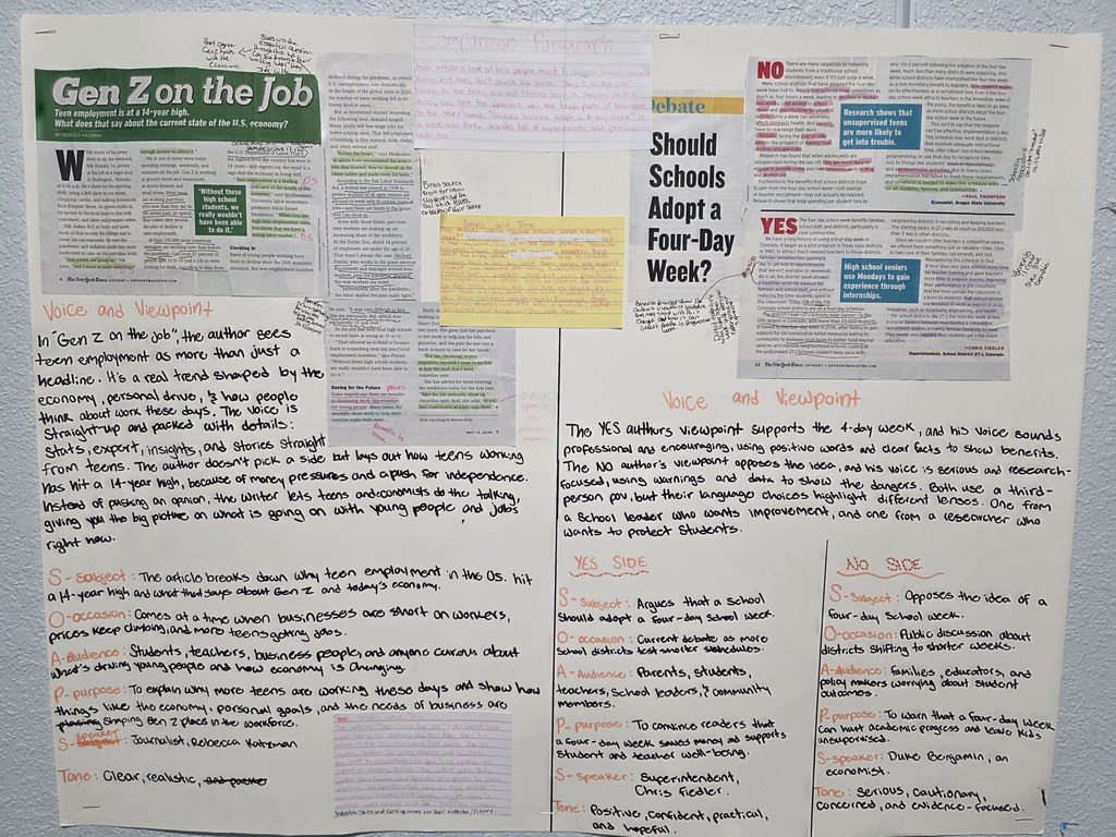 Critical Thinking in Action in AICE English Language @MCHS