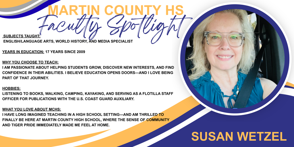 MCHS Staff Spotlight - Susan Wetzel