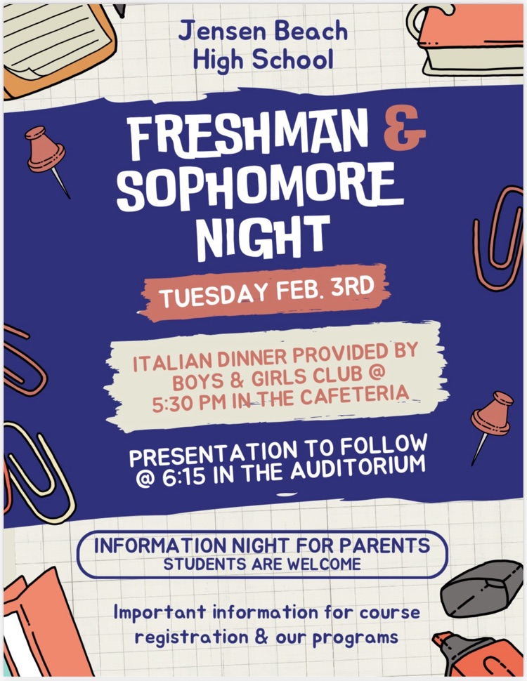 JBHS Freshman & Sophomore Night