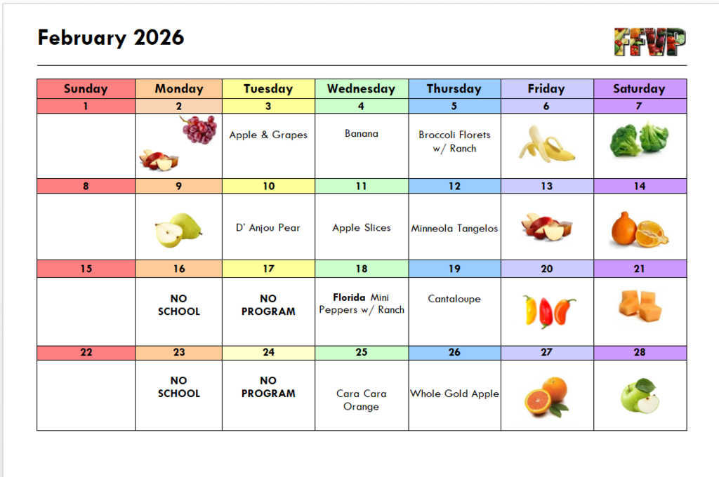 25-26 FFVP - February schedule