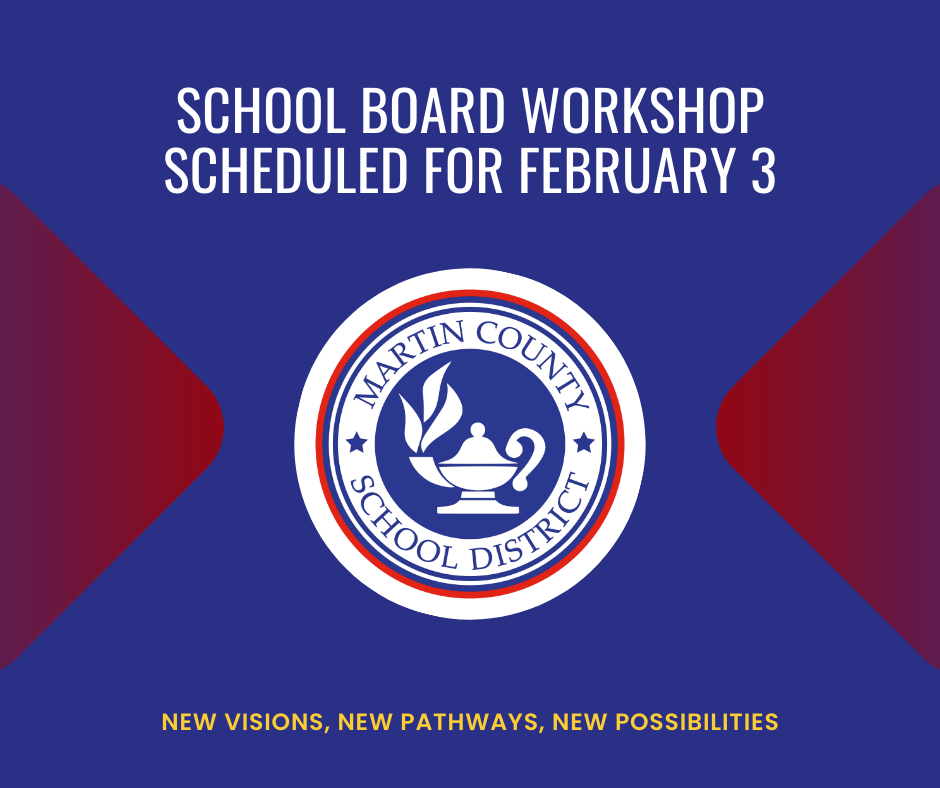 WORKSHOP SCHEDULED FOR FEB 3