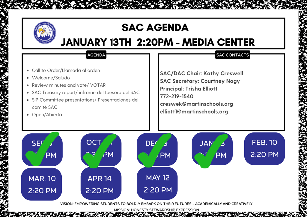 SAC AGENDA February 10
