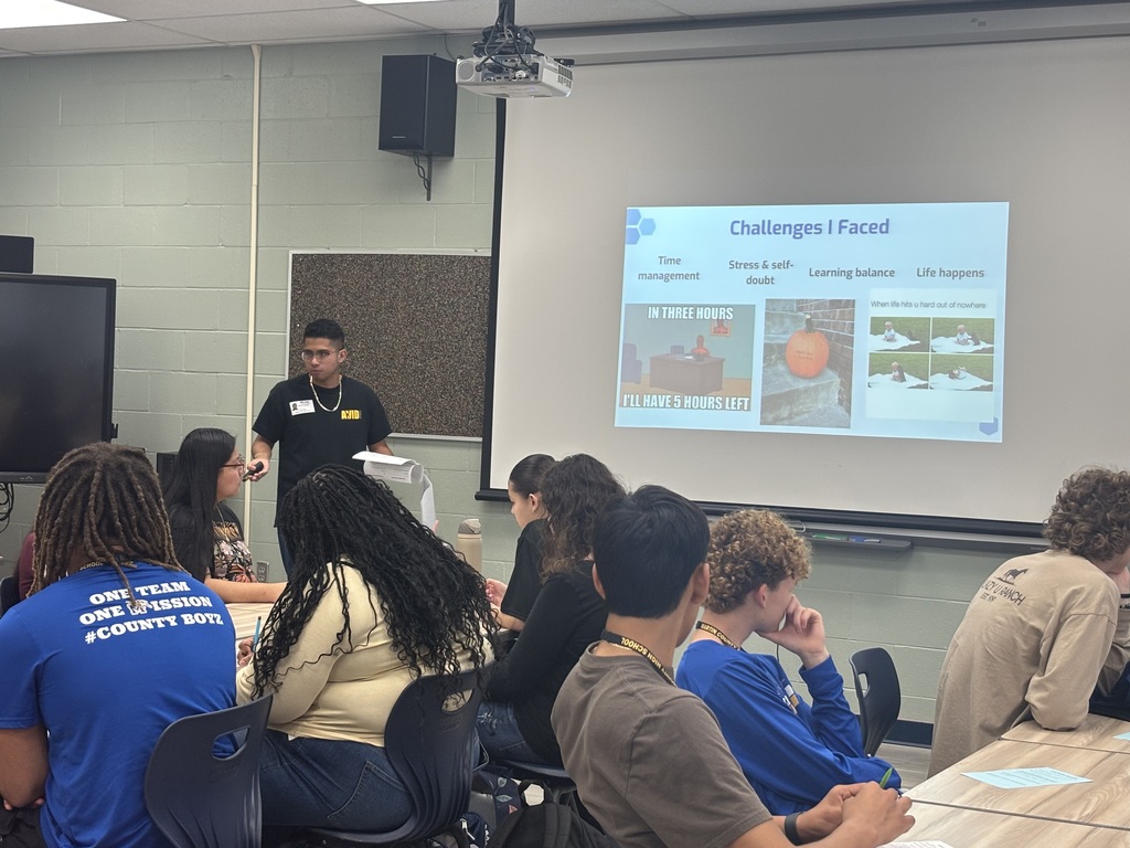 Guest Speaker at MCHS - David Delgado