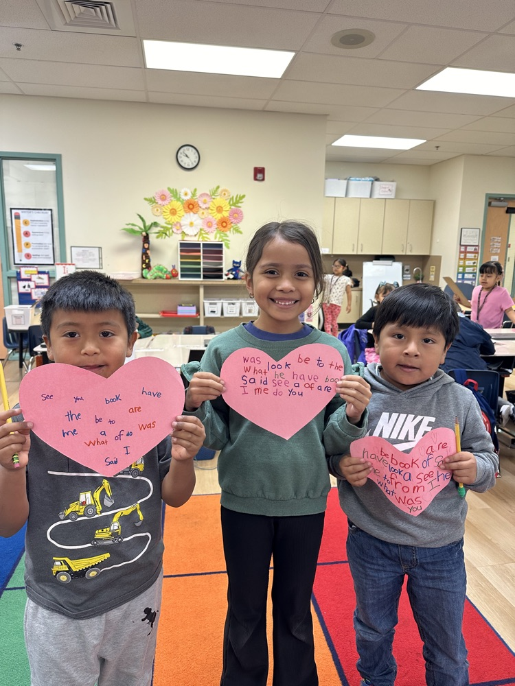 heart words in k